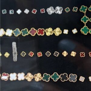 Elegant Clover Jewelry Earrings